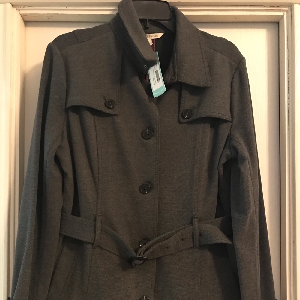 41 Hawthorn Aspen Knit Trench Jacket